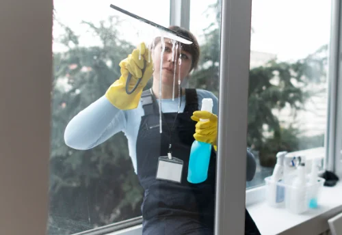 Nettoyage de vitres intérieures et extérieures à Riotord